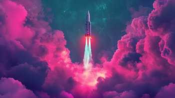 A Stunning Ultra of a Rocket Launch, rocket launch, rocket, Launch, cloud, space HD wallpaper