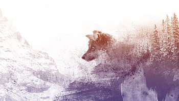 Art, Predator, Wolf, hop HD wallpaper