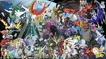 Legendary Pokmon, Mythical creatures, Powerful guardians, Legendary aura HD wallpaper