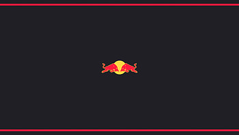 Redbull Minimal Logo , red-bull, logo, dark HD wallpaper