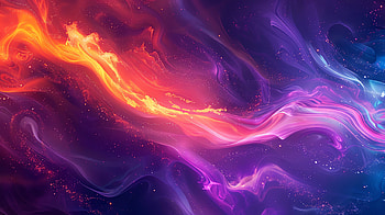 Abstract fluid glow 3, AI Art, Fluid, Abstract, abstract curves, softglow HD wallpaper