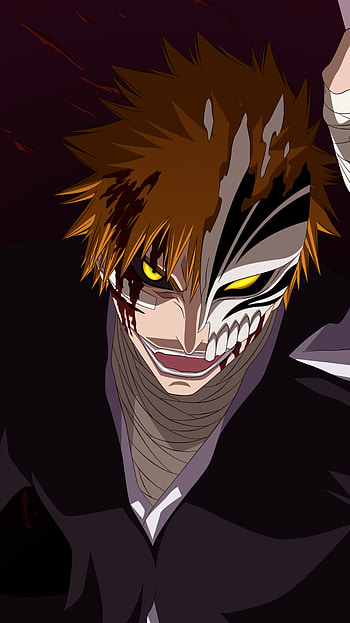 Ichigo Kurosaki's Fierce Duality – Bleach Anime , Ichigo Kurosaki, Anime, Bleach HD phone wallpaper