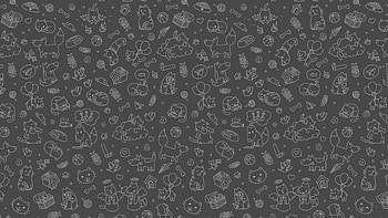 Pattern Cats Fish Abstract , pattern, abstract, artist, artwork, digital-art HD wallpaper