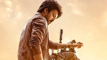 Vijay And Rashmika Mandanna Varisu HD wallpaper