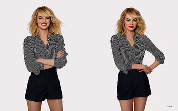 Emma-Stone-BW-Top, stone, emma, model, actress HD wallpaper