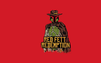 star wars funny boba fett red dead redemption HD wallpaper