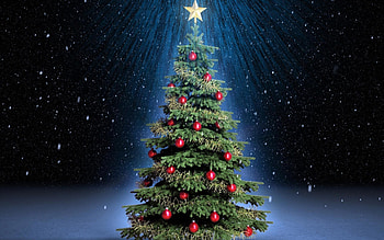 Christmas Tree - Full search HD wallpaper
