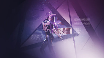 Kda Kaisa Fanart , kaisa-league-of-legends, league-of-legends, games, deviantart HD wallpaper