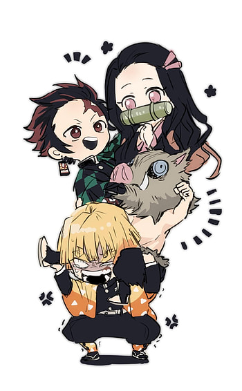 Kamaboko Squad, Meh, Kny HD phone wallpaper