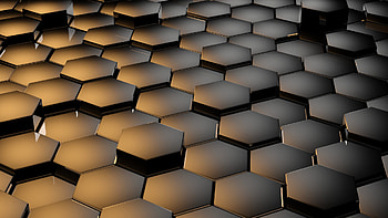 Daniel Denzer, Hexagon , Graphic design, Unique pattern HD wallpaper
