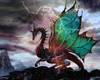 Dragon , 3d and cg, abstract HD wallpaper