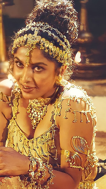 Ramya Krishnan, telugu actress, vintage HD phone wallpaper
