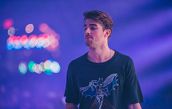 The Chainsmokers, Vibrant , Concert memories, Captivating visuals HD wallpaper