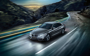 Bmw, Cars, Road, Movement, Traffic, 4 Series, F32 HD wallpaper