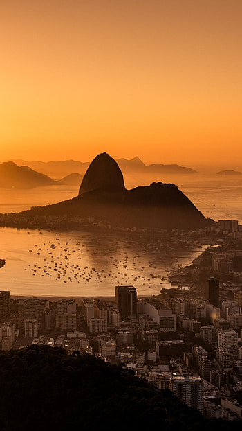 Rio de Janeiro, Man made city, Brazilian culture, Landmark HD phone wallpaper