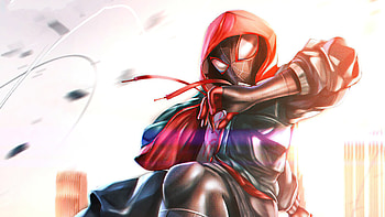 Spider Man Swag, spiderman, superheroes, artwork, artist, pixiv HD wallpaper