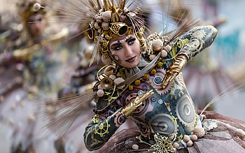 Brasil carnival, girl, woman, vicente concha, dancer HD wallpaper