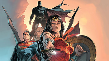 DC Trinity, Superman, Batman, Wonder Woman, trinity, DC Comics HD wallpaper