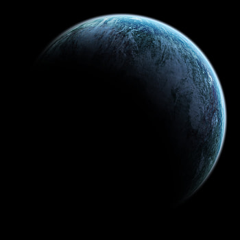 Universe, Dark, Surface, Shadow, Planet HD phone wallpaper