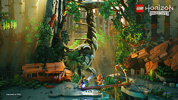 LEGO Horizon Adventures : Epic Jungle Quest, video game, Lego Horizon Adventures HD wallpaper