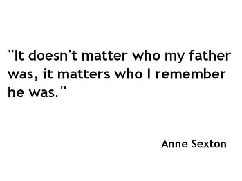 For Dad, quote, father, white, black HD wallpaper