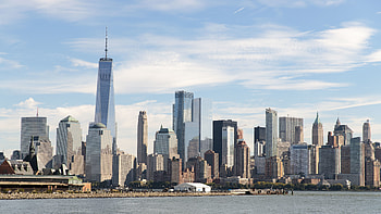 Cities, Sea, Architecture, City, Building, Skyscrapers HD wallpaper