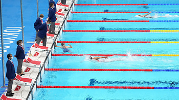 Tokyo 2020 Summer Olympics, Swimming HD wallpaper