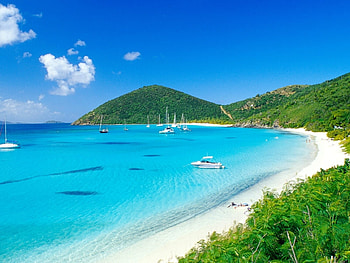 Landscape, Beach, Yachts HD wallpaper