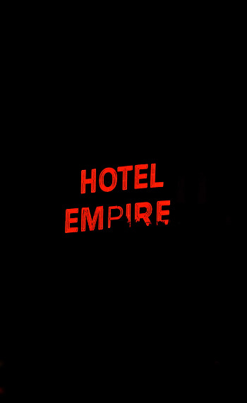Words, Neon, Inscription, Sign, Signboard, Hotel HD phone wallpaper