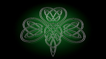 Irish Pattern, Irish Shamrock HD wallpaper
