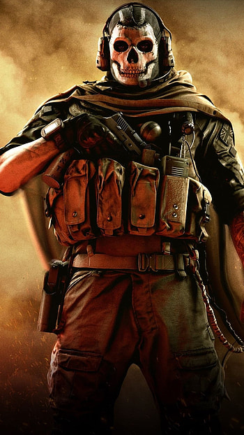 Warzone, Simon Ghost, Riley HD phone wallpaper
