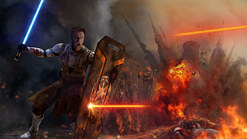 Obi Wan Kenobi Artwork, obi-wan-kenobi, artist, artwork, digital-art, deviantart, movies, star-wars HD wallpaper