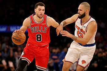 Evan Fournier, Zach LaVine HD wallpaper