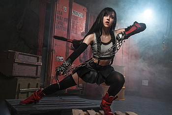 Tifa Final Fantasy Remake Cosplay , tifa-lockhart, final-fantasy, games, cosplay, deviantart HD wallpaper
