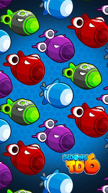 Bloons TD 6 Colorful Bloons , video game HD phone wallpaper