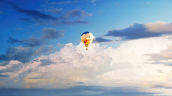 Hot Air Balloon Wonders In Nature, air-balloon, sky, graphy, nature HD wallpaper