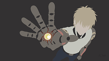 Genos, Saitama, Minimal , Popular backgrounds HD wallpaper