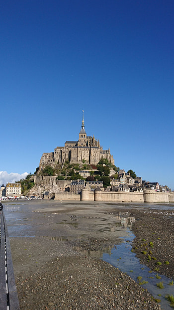 Mont St. Michel, Holstenschule neumnster HD phone wallpaper