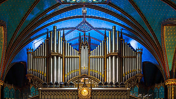 Pipe organ , Musical background, John Tremblay post HD wallpaper
