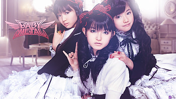 Babymetal, J-Pop, Moa Kikuchi, Suzuka Nakamoto, Yui Mizuno & Background • 3220 • Wallur HD wallpaper