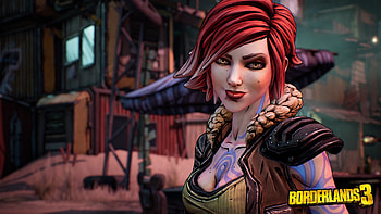 Borderlands 3 Red Hair Girl HD wallpaper