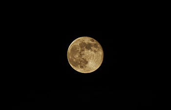 Moon, Dark, Satellite HD wallpaper