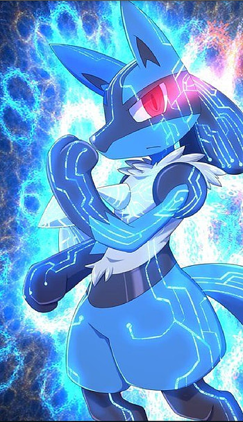 lucario, Pokemon HD phone wallpaper