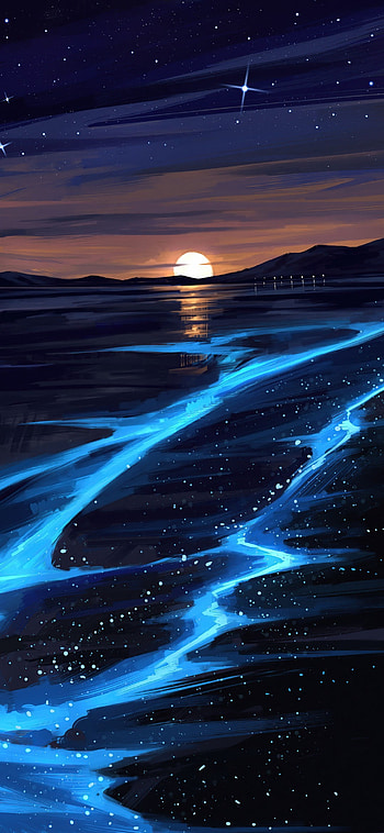 glow, atmosphere, sky HD phone wallpaper