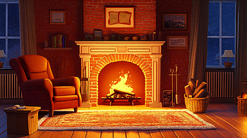 Cozy Fireplace Retreat - Ultra for a Warm Atmosphere, cozy fireplace, room, fireplace, Cozy, living room HD wallpaper