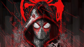 Spiderman Hoodie Logo, spiderman, superheroes, artwork, digital-art, art HD wallpaper