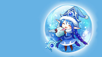 League of Legends, Chibi, Kawaii anime girls, Michelle Johnson HD wallpaper