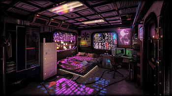Cyberpunk Furniture Rooms Ideas. Cyberpunk, Cyberpunk Room, Cyberpunk Aesthetic HD wallpaper