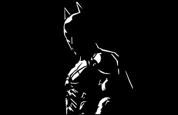 Dark Knight Minimalism, batman, superheroes, behance, artwork, artist HD wallpaper