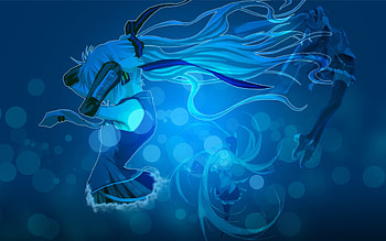 Vocaloid Hatsune Miku, hatsune-miku, artist, digital-art HD wallpaper